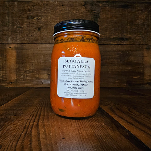 Puttanesca - Capers & Olives Tomato Sauce