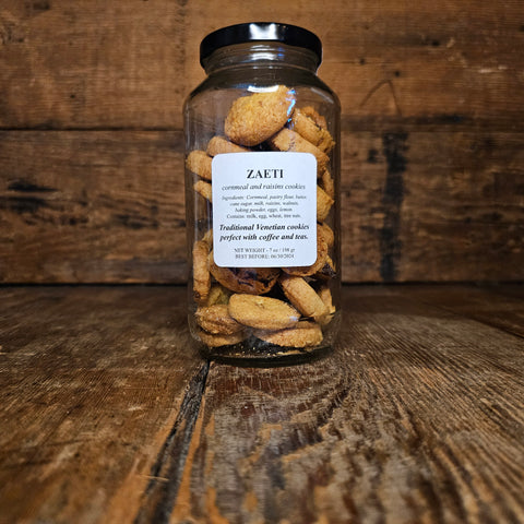 Zaeti- Cornmeal & Raisins Cookies