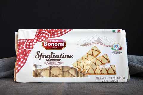 SFOGLIATINE GLASSATE - Sugar-Glazed Puff Pastry - Donato Online Store